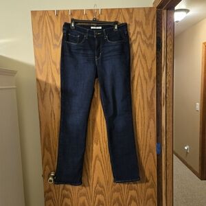 Levi's Women's Indigo Straight Leg Jeans